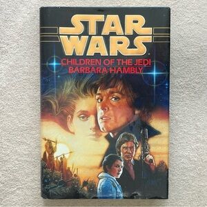 Vintage Star Wars “Children of The Jedi” Hardcover Book by Barbara Hambly-1995